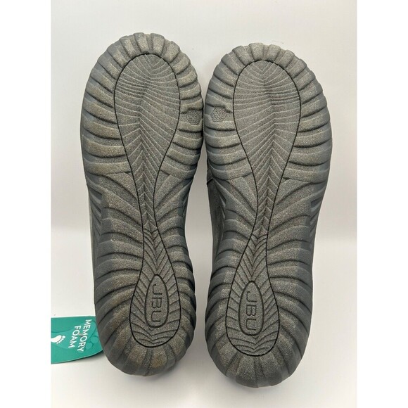 JBU Jambu Shoes Women 11 M BellFlower Slip On Memory Foam Gray Sneakers - Picture 4 of 7